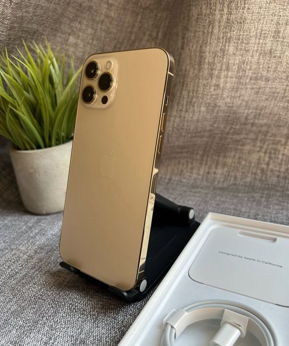 iPhone 12 PRO MaX • impecabil • Gold • 100% Bateria