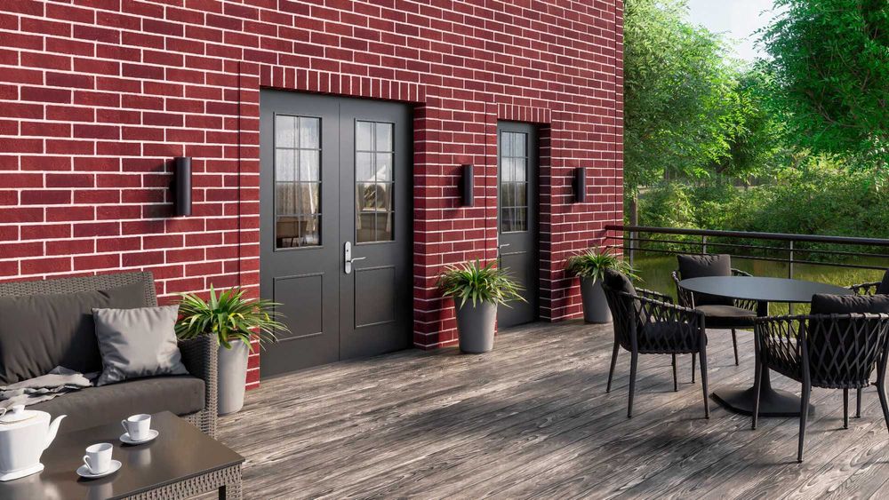 Панели под Кирпич. Водосток, сайдинг, черепица, утепление, софиты.