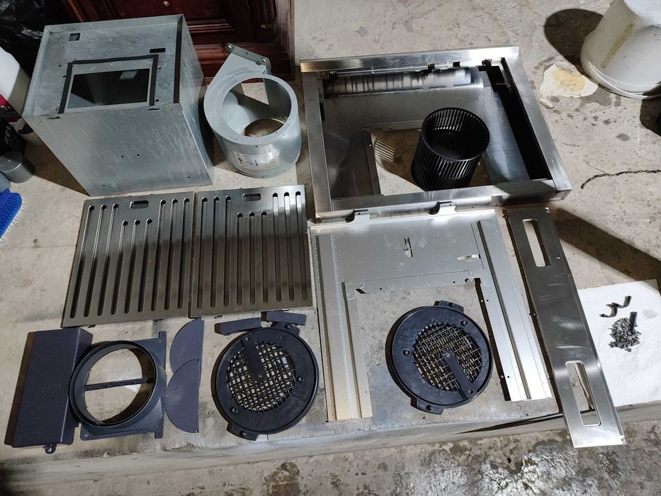 Ремонт кухонной вытяжки любой сложности вентиляции