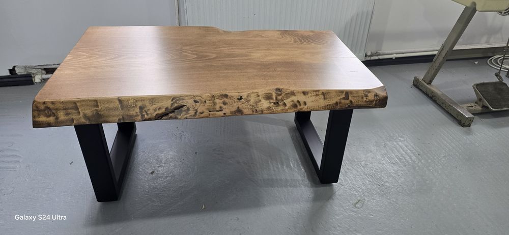 Masa cafea lemn  model rustic