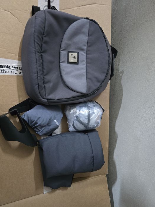 Бебешка количка 2 в 1 Tutis - UNO 5+, Grey