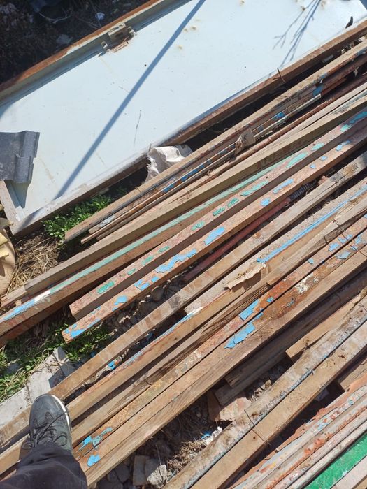 Рейка и стойка как балка