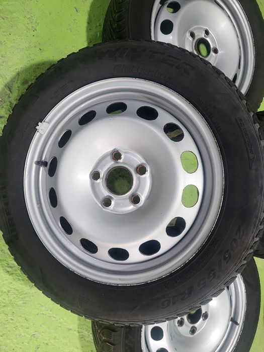 16 5х112 метална джанта Vw Audi Skoda Seat 5х112 джанти резервна гума