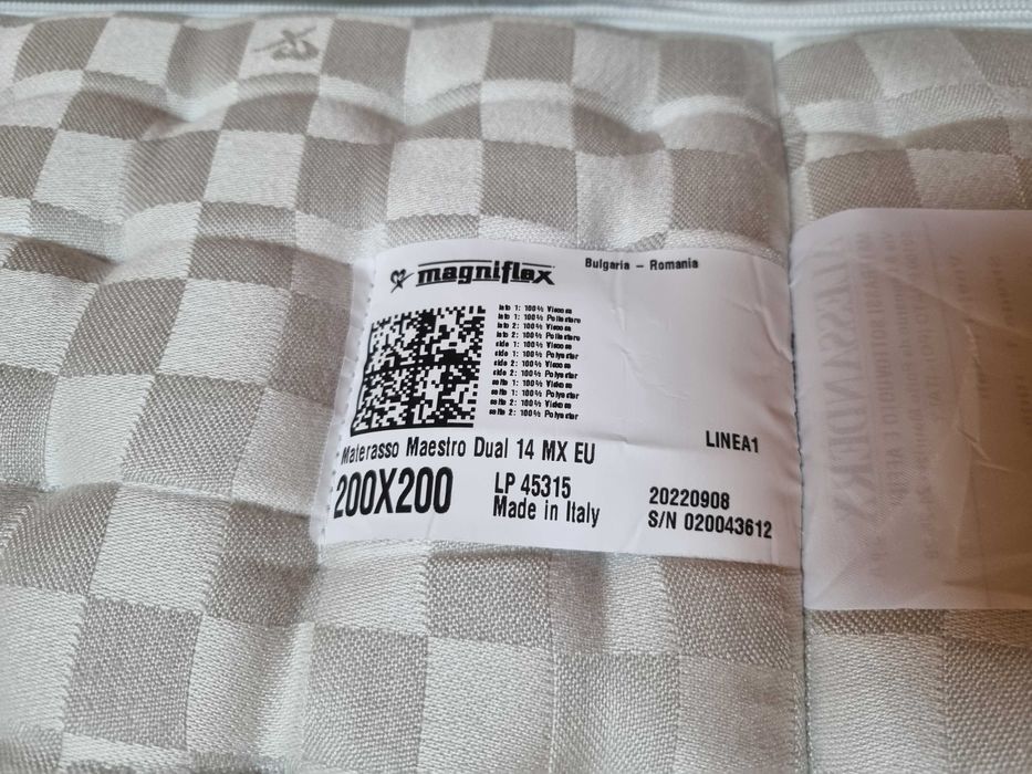Матрак Magniflex Maestro Dual 200х200 см
