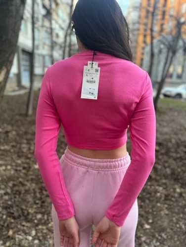 Розов топ от Зара