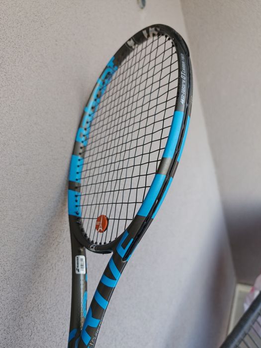 Babolat pure drive 98 vs 16x19 грип 3