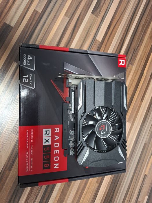 ASRock Radeon RX550 Phantom Gaming 4GB GDDR5