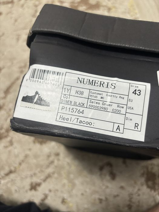 Numeris negri noi