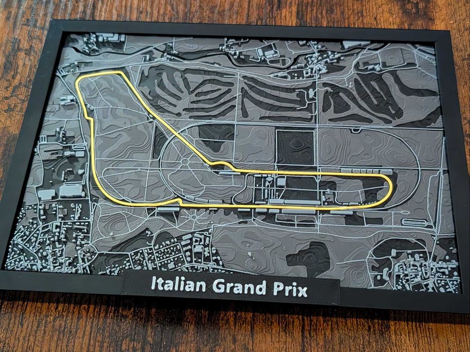 Tablou 3D Circuit Monza – Italian Grand Prix –  print 3D