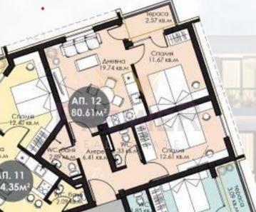 Продава се Тристаен апартамент в Несебър - 81 кв.м за 787 €/кв.м - Снимка #4