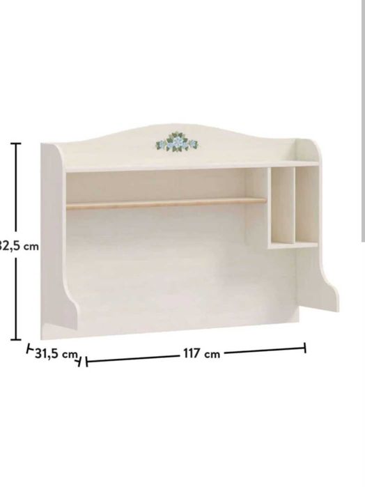 Детско легло Cilek Flora + предпазна дъска + матрак 100/200