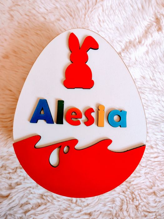 Cutii Kinder personalizate cu nume