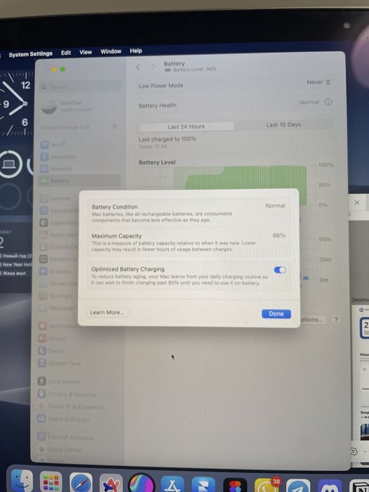 Macbook Air m1 256gb 8gb