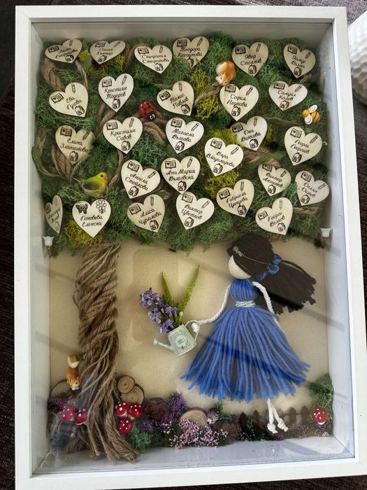 3D Картина/Ръчно изработена/Shadow box