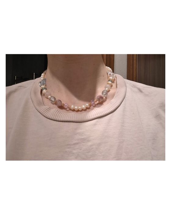 Подарок чокер ожерелье жемчуг