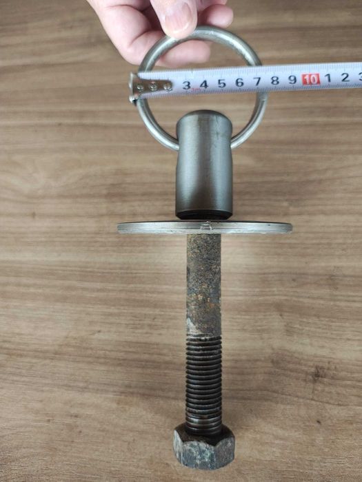 Manere din inox pentru cavou - 8 bucati