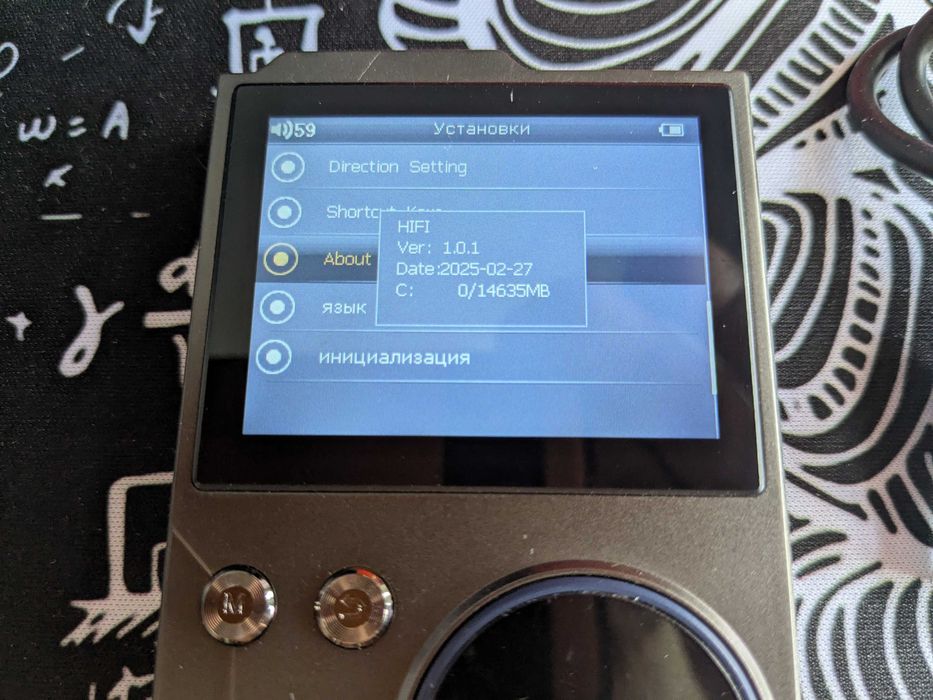 HiFi Hi-Res плеер Yoidesu (2.8") + карта 128 ГБ, Bluetooth 5.3, DSD