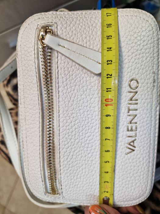 Valentino  малка бяла чанта