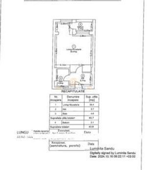 Studio cu balcon | Ivory Residence Pipera | 43,8 mp | Etaj 3