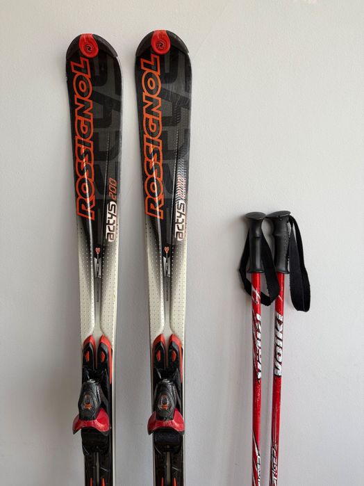 Rossignol ски, ски обувки, щеки