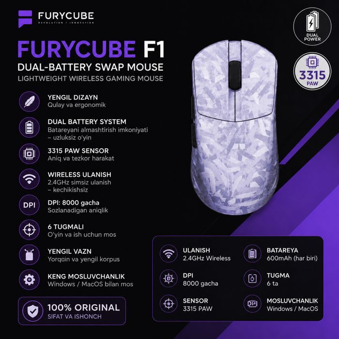 FURYCUBE f1 mishka