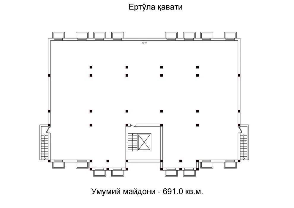 Сдаётся  помещение ул. Махтумкули 1400 кв.м