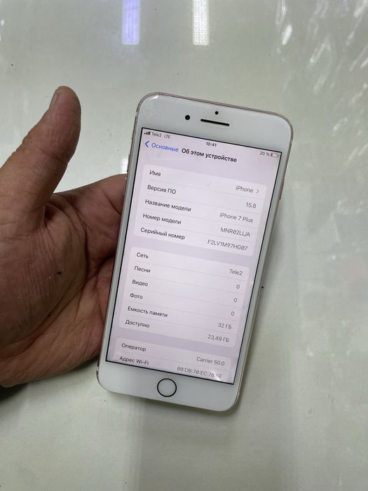 Iphone 7 Plus в идеальном состояний