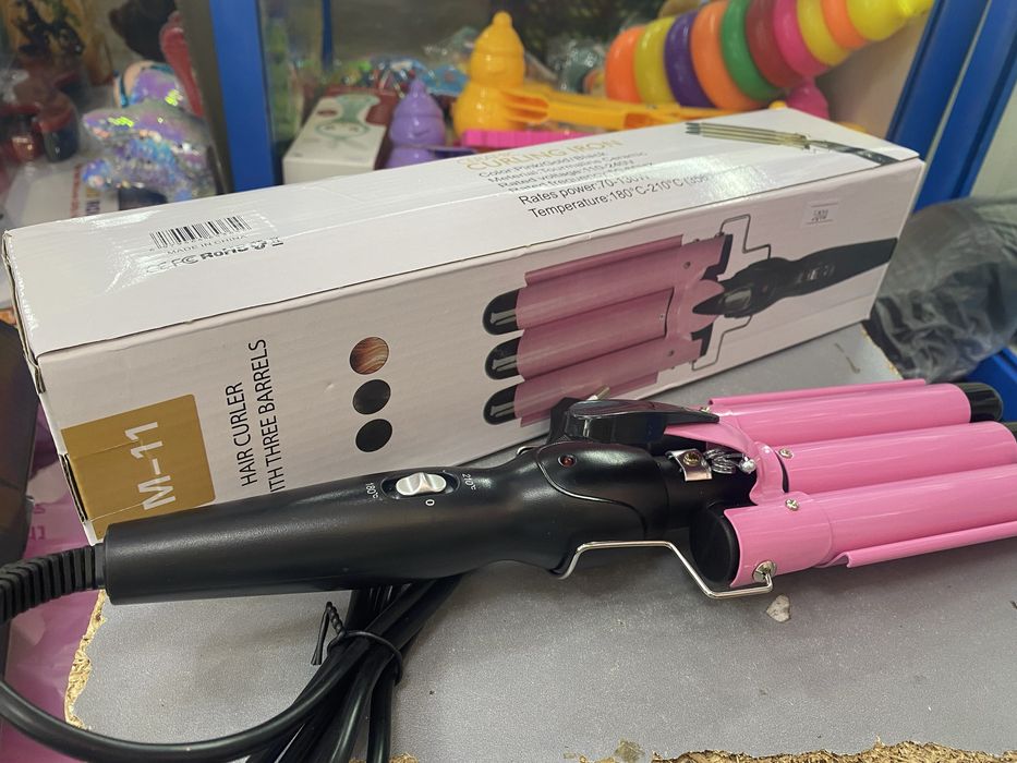 Плойка для волос новая