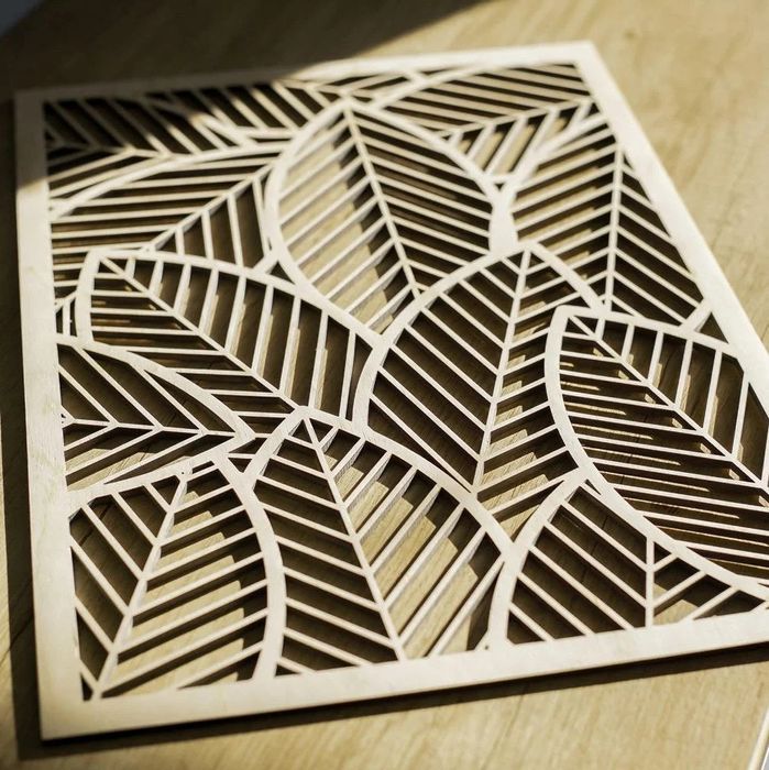 Лазерная резка фанера