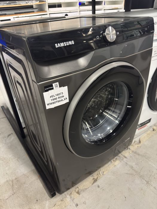 Masina de spalat rufe Samsung SmartThings WW80T604LXA, 8kg, WIFI, factura si garantie