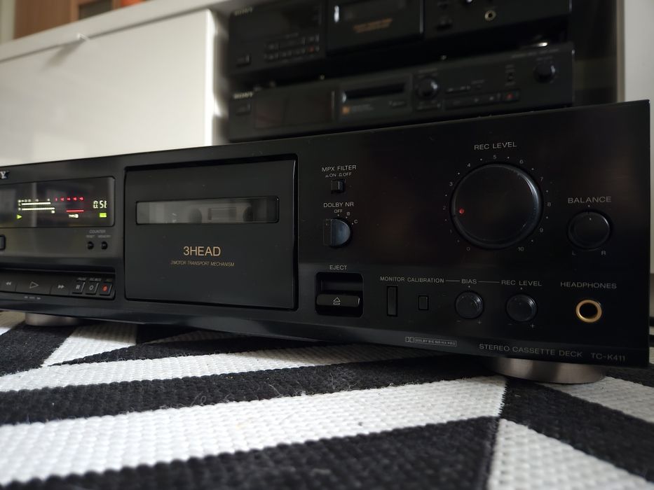 Deck Sony TC-K411 3HEAD Telecomanda