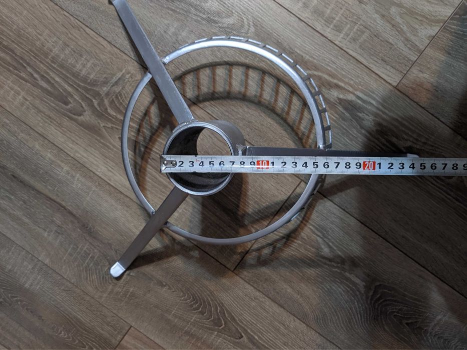 Suport brad din metal, cu 3 brațe, D 54/67 mm