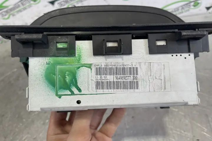 Display bord 9649090377 Peugeot 307 2005 1.6 HDi MT (110 hp)