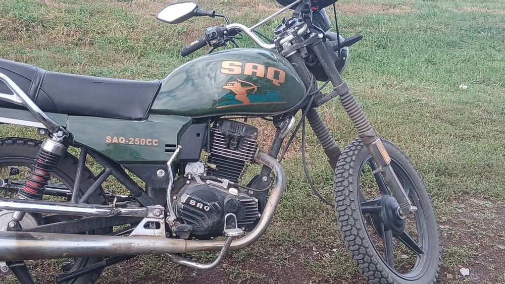 Сак 250 кубов откатал 1 сезон