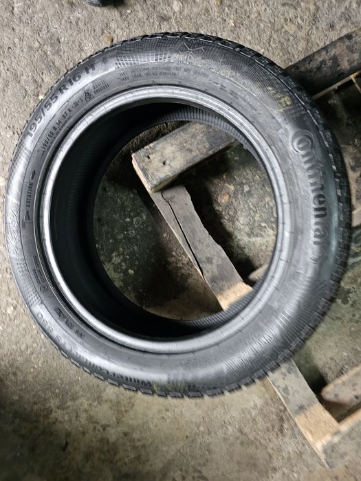 2 anvelope iarna 195 55 16 Continental