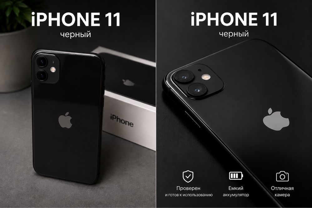 iPhone 11 Черный
