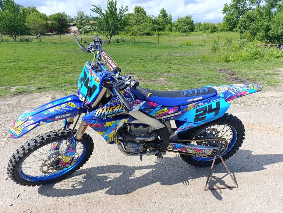 Yamaha yz250f moto