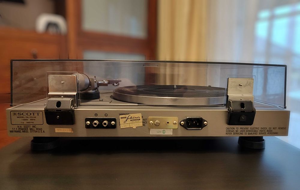 Pick-up Automatic HH SCOTT PS-36 + headshell AT VM95E/H