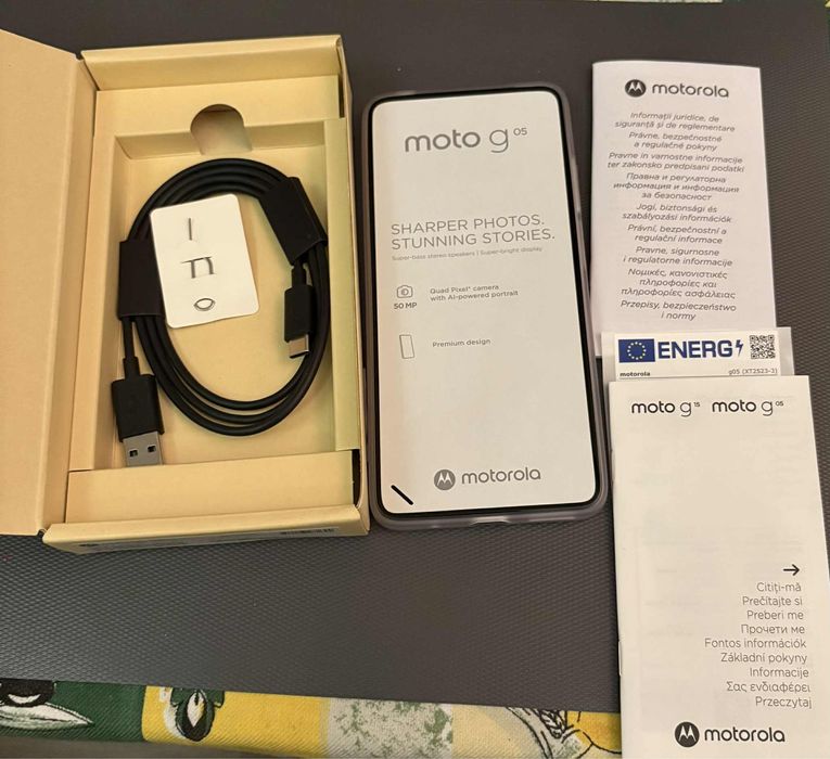 Motorola g05 чисто нов