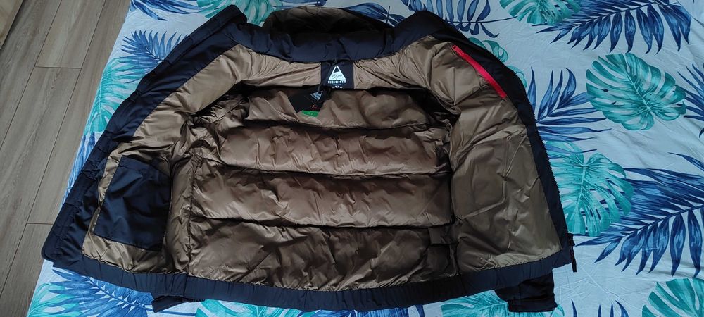 Мъжко зимно яке М с качулка и изкуствен пух