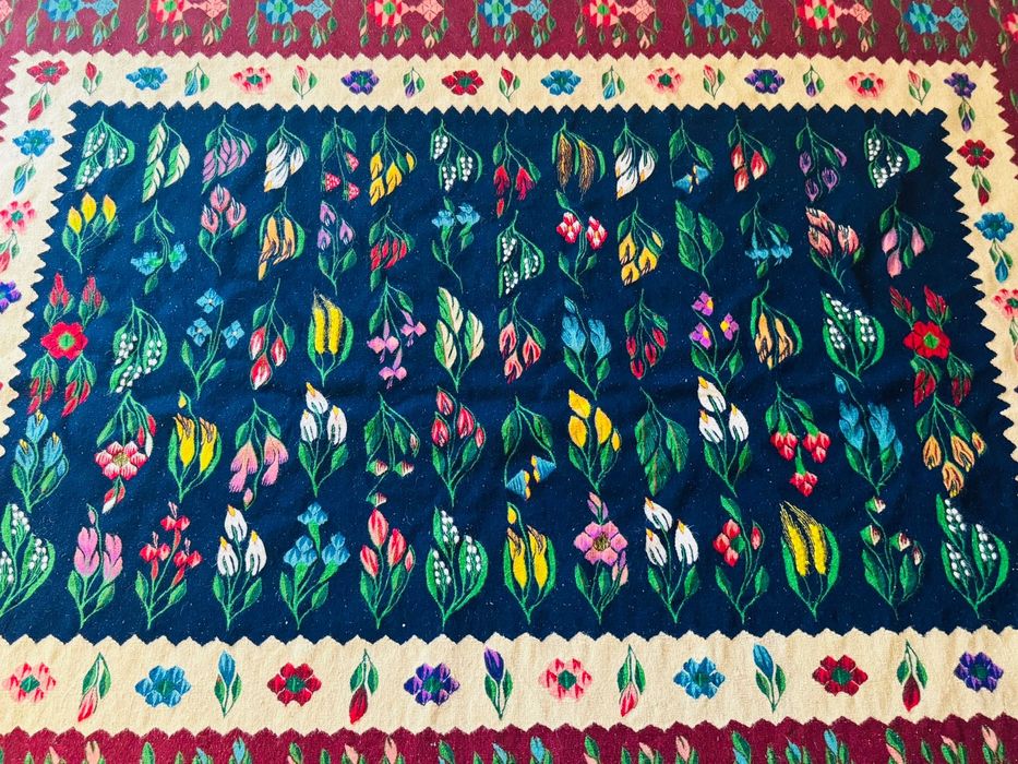 Covor oltenesc autentic din lână – 290 x 205 cm