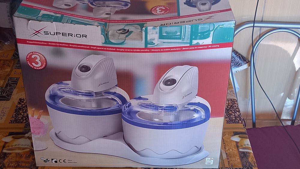 Vand masina robot electrica de făcut înghețată cremoasa bio