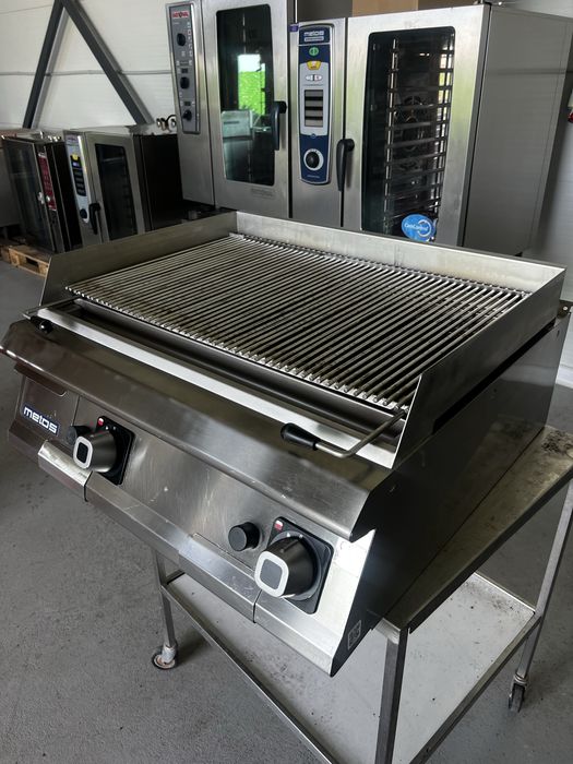 Gratar pe gaz premium dublu Olis Italia - roca vulcanica - linia 700 -2021