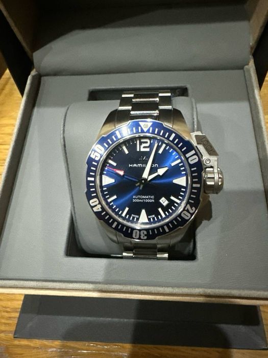 Часы ( Qo’l Soat ) Hamilton Khaki Navy Frogman Auto