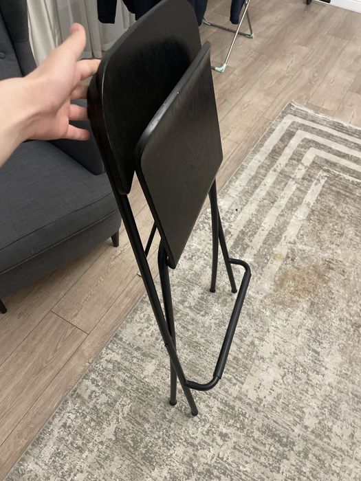 Барные стулья черные