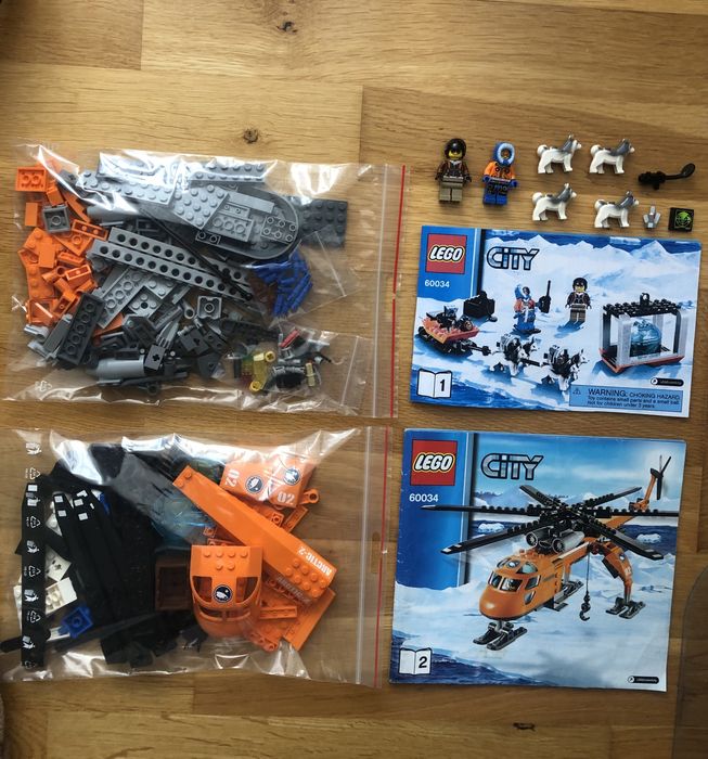 Lego City 60034 Elicopter arctic
