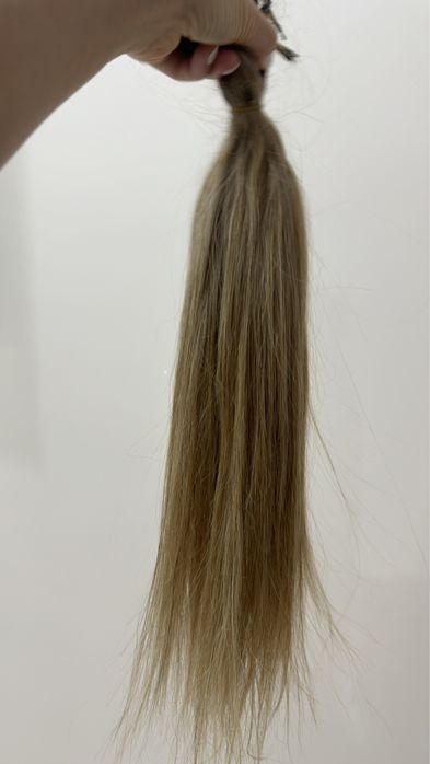 Волосы натуральные светло русый