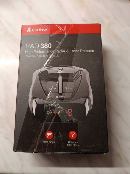 Detector radar Cobra RAD 350/380 folosit open box in stare f buna