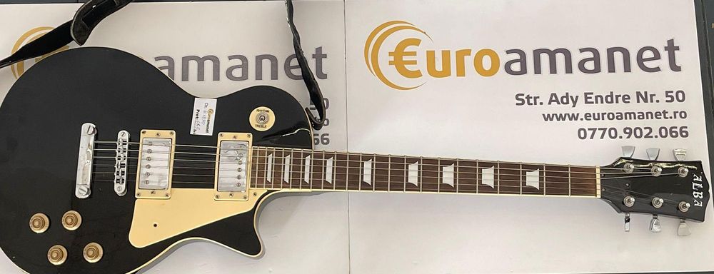 Chitara electrica ALBA Black "Lawsuit" -A-
