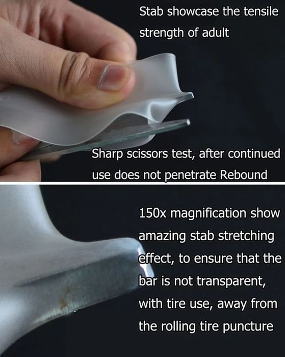 Защитная полоса для велосипедных камер Противопрокалывающий ремень ПВХ